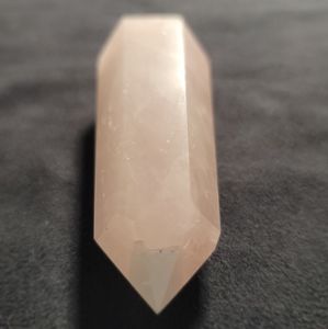 Rose quartz double pointed stone